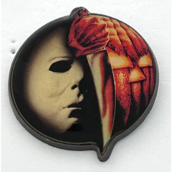 John Carpenters Halloween Lootcrate Horror Enamel Lapel Pin 2016 - Picture 1 of 3